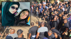  وسط حالة من الغضب والحزن - تشييع جثمان الأم وابنتها في اللد 